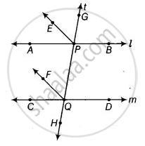 A Transversal Intersects Two Parallel Lines Prove That The Bisectors