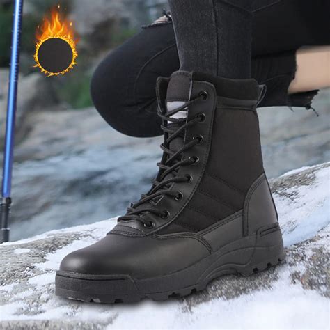 Botas Militares T Cticas Transpirables Para Hombre Zapatos De Seguridad