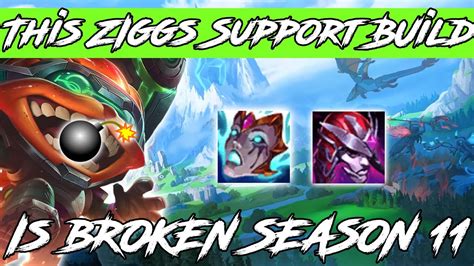 How To Carry With Ziggs Support Season 11 New Items Forbidden Supports