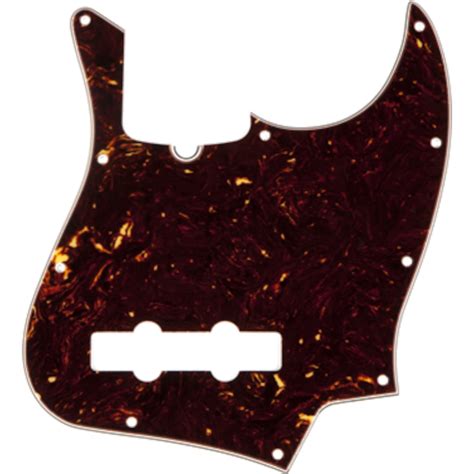 Fender 10 Hole Contemporary Jazz Bass Pickguard Tortoise She Bax Music