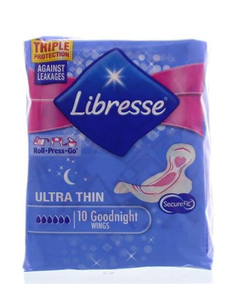 Libresse Maandverband Invisible Goodnight 10 stuks | Voordelig online ...