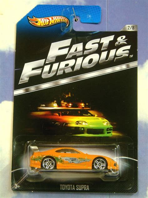 Set Of Matell Hot Wheels Fast Furious Cars Skyline Dodge Supra Mustang Etc