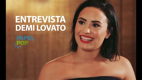 Demi Lovato Fala Sobre Poder Feminino Grammy Gays E Mais Youtube