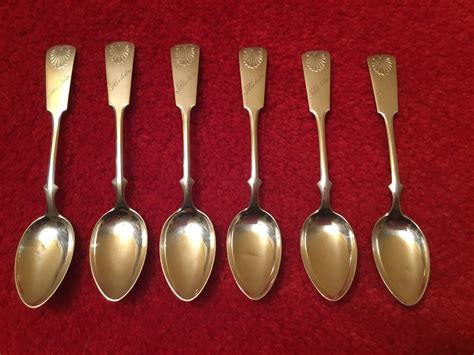 Se produkter som liknar Sex stycken kaffeskedar i äkt på Tradera 661469326