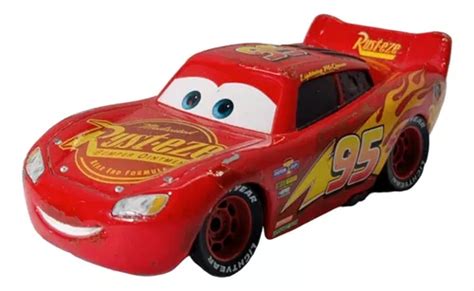 Miniatura Disney Pixar Cars Relampago Mcqueen Mattel Parcelamento Sem