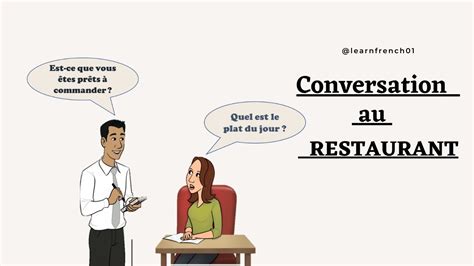 Conversation Au Restaurant Youtube