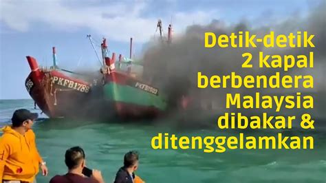 Detik Detik Kejari Langsa Tenggelamkan Kapal Ikan Asing Berbendera