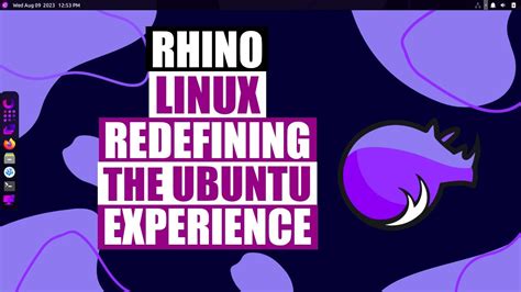 First Look At Rhino Linux With The Unicorn Desktop YouTube