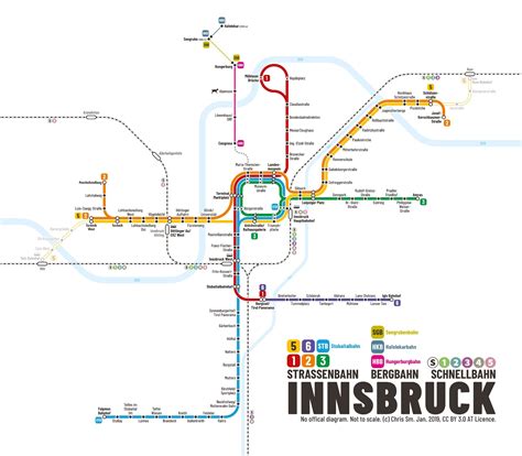 Innsbruck Transit Map Living Nomads Travel Tips Guides News