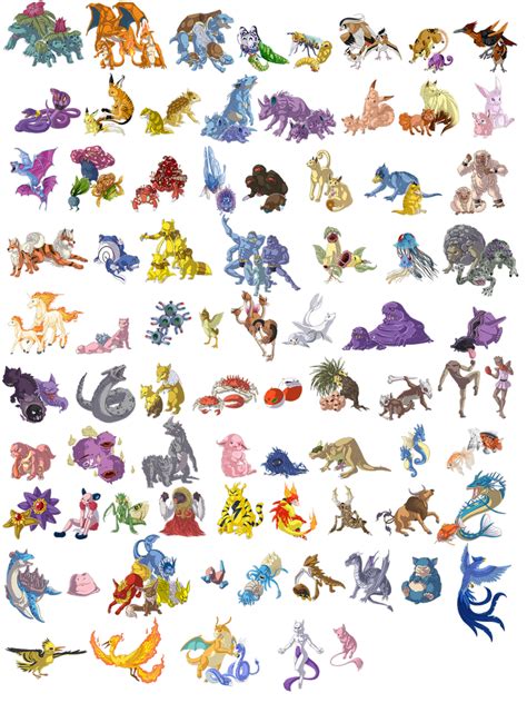 Pokedex - Gen 1 by mkittyx on DeviantArt