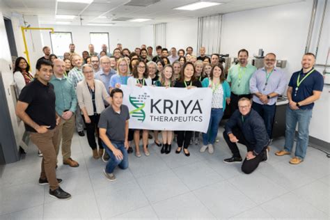 Kriya Therapeutics Completes Renovation of Its Facility for Scalable ...