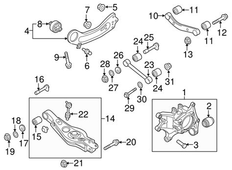 55220 C5061 Lower Control Arm 2016 2020 Kia Sorento My Kia Parts