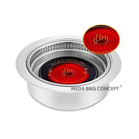 Wholesale Restaurant Smokeless Electric Korean Hot Pot Bbq Grill