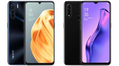 Oppo A91 With Quad Rear Cameras Oppo A8 Packing Triple Rear Cameras