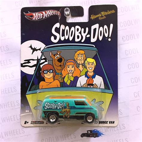 Hot Wheels 2012 Nostalgic Brands Hanna Barbera Custom 77 Dodge Van Scooby Doo Shopee