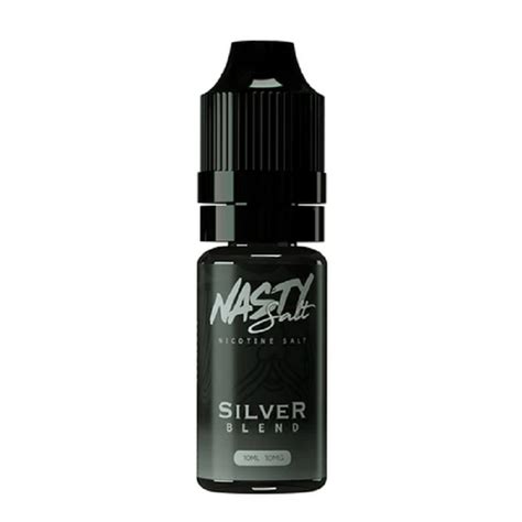 Best Nasty Juice Nicotine Salt Nasty Salt Silver Blend E Liquid 10ml