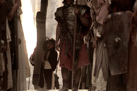 jesus carries  cross