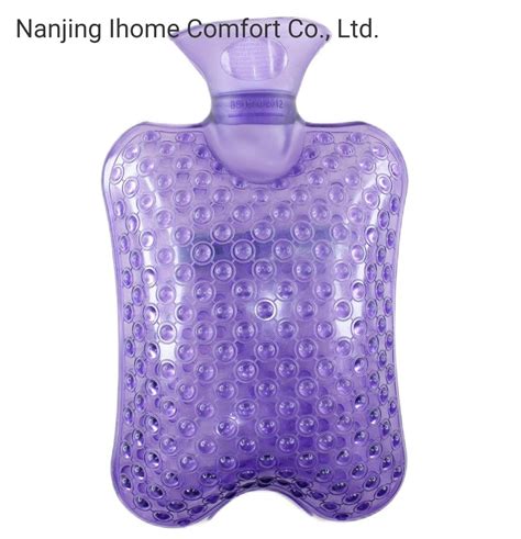 Transparent PVC Hot Water Bottles Bag Ml Explosion Proof Water Filled Hand Warming Portable