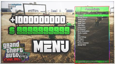 AVOIR UN MOD MENU SUR GTA 5 ONLINE 1 50 YouTube