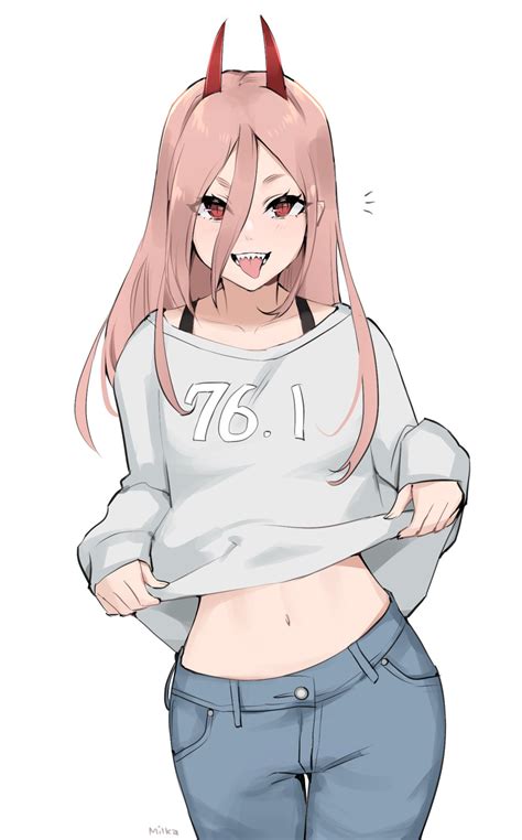 power (chainsaw man) drawn by milka_(milk4ppl) | Danbooru