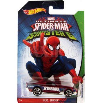 Mattel Hot Wheels Spiderman auto BLVD Bruiser od Kč Heureka cz