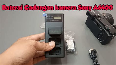 Baterai Sony A6400 - YouTube