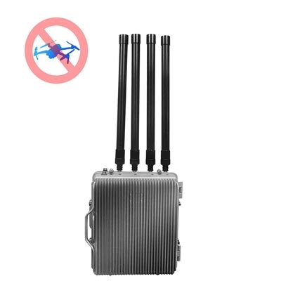 Drone Signal Jammer For 360 Degree Long Range Anti UAV Phone Wifi System