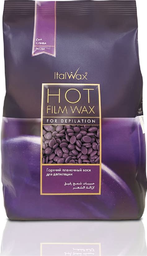 Recenze Italwax Hot Film Wax depilační vosková zrnka 500 g švestka