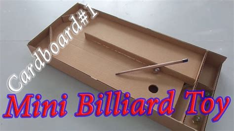 Diy Mini Billiard Game At Home Amazing Homemade Boycraft Mini