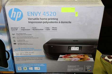 NEW HP ENVY 4520 WIRELESS PRINTER