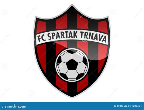 FC Spartak Trnava Logo editorial stock image. Illustration of format ...