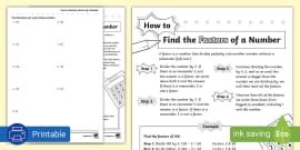 How to Find Multiples of a Number: Activity Sheet - Twinkl 