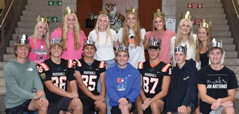 Marshall High School Homecoming Candidates Announced News Sports