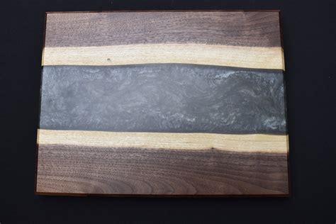 Walnut and Epoxy Serving Tray - Etsy