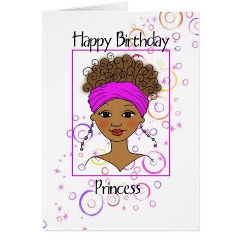 Happy Birthday Princess Card Zazzle