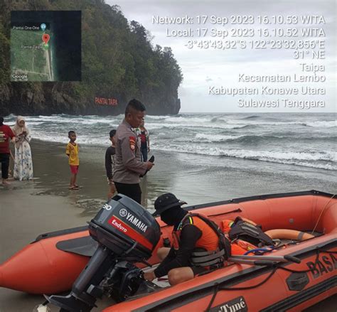 Siswa Terseret Ombak Di Pantai Taipa Dinyatakan Hilang