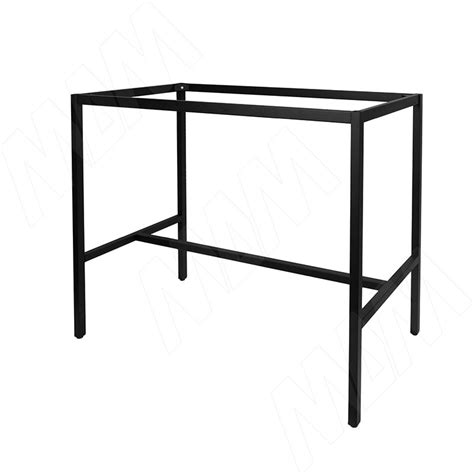 Топ металлокаркас-стола 1015х1200х600мм, черный (RAL9005, муар) MF.27 ...