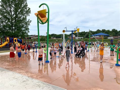 Splash Pad Opens With A Bang Harrison Daily