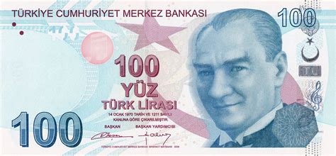 100 Lira - Turkey – Numista