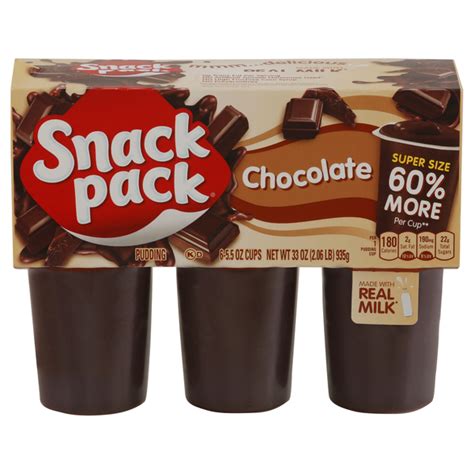 Save on Snack Pack Pudding Chocolate - 6 ct Order Online Delivery ...