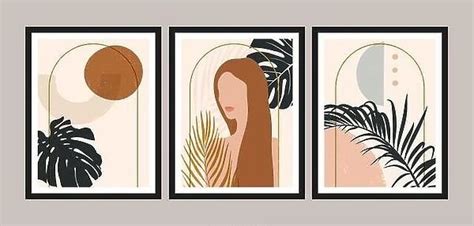 Mid century modern art print, set of 3 Our beautiful Wall Art and Photo ...