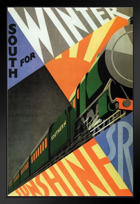 Train Art Deco