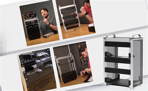 GeeekPi 8U Server Rack for Network, Servers, Audio, and Video Equipment ...