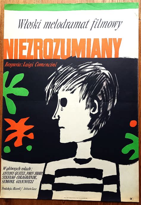 Plakat NIEZROZUMIANY Stachurski 1968 Kielce Kup Teraz Na