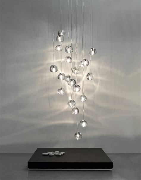 TERZANI S.R.L. - Mizu | Chandelier in living room, Staircase pendant ...