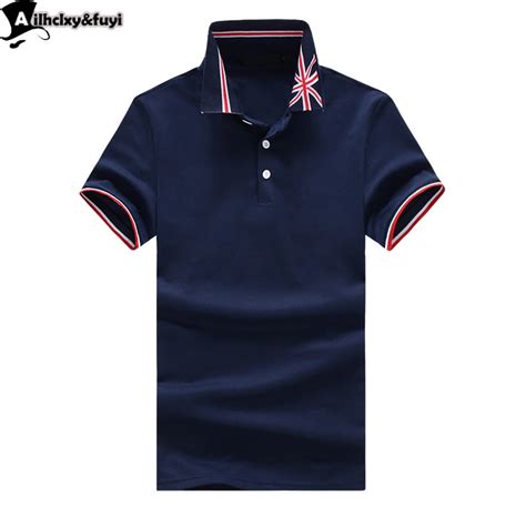 British Flag New Fashion Brand Men Polo Shirt Solid Color Short Sleeve Slim Fit Shirt Men Cotton