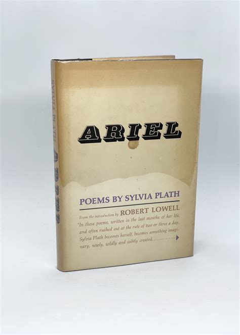 Ariel: Poems (First Edition) de Sylvia Plath (author); Robert Lowell (introduction): Fine ...