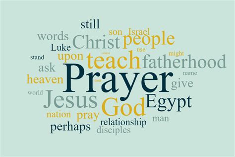 Teach Us to Pray - ScriptureScribe Christadelphian Audio Talks