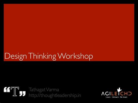 Design Thinking Workshop