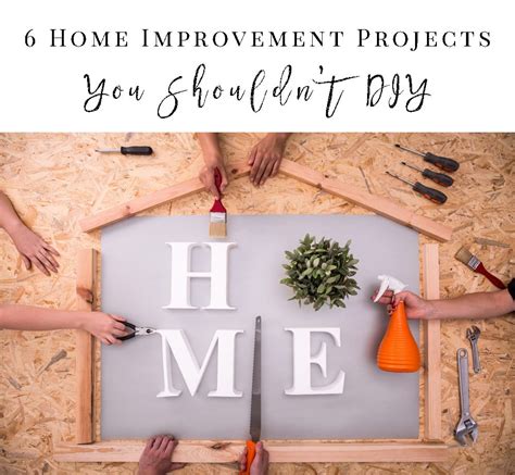 home improvement projects    diy